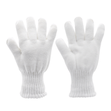 Knit Traffic Gloves -White