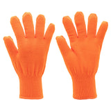 Knit Traffic Gloves -Orange
